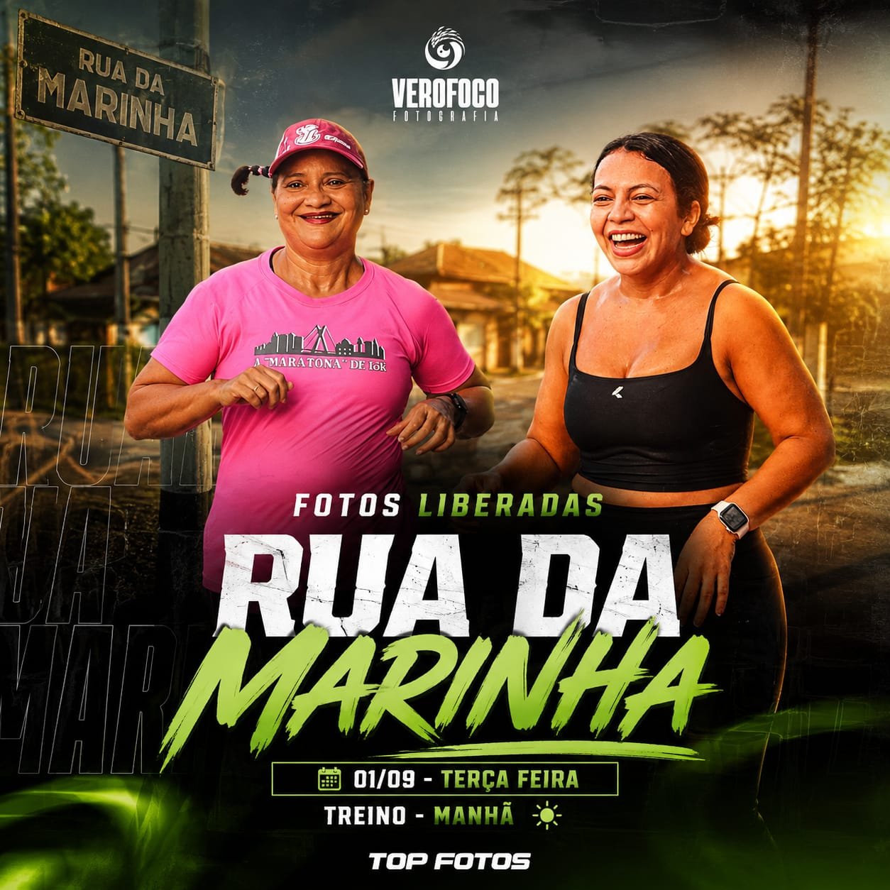 01/09 TREINO MANHÃ - RUA DA MARINHA