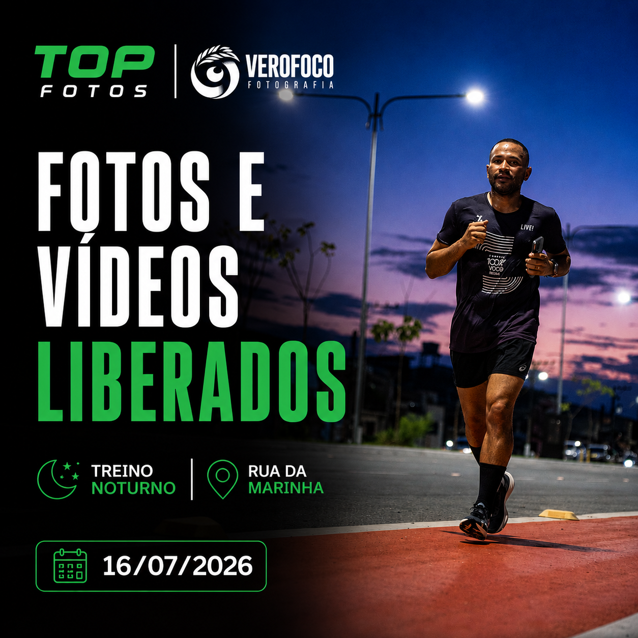 16/07 TREINO NOTURNO - RUA DA MARINHA