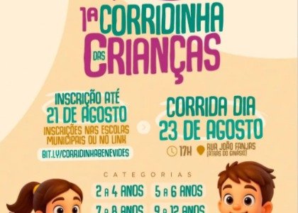 1 CORRIDINHA DAS CRIANÇAS