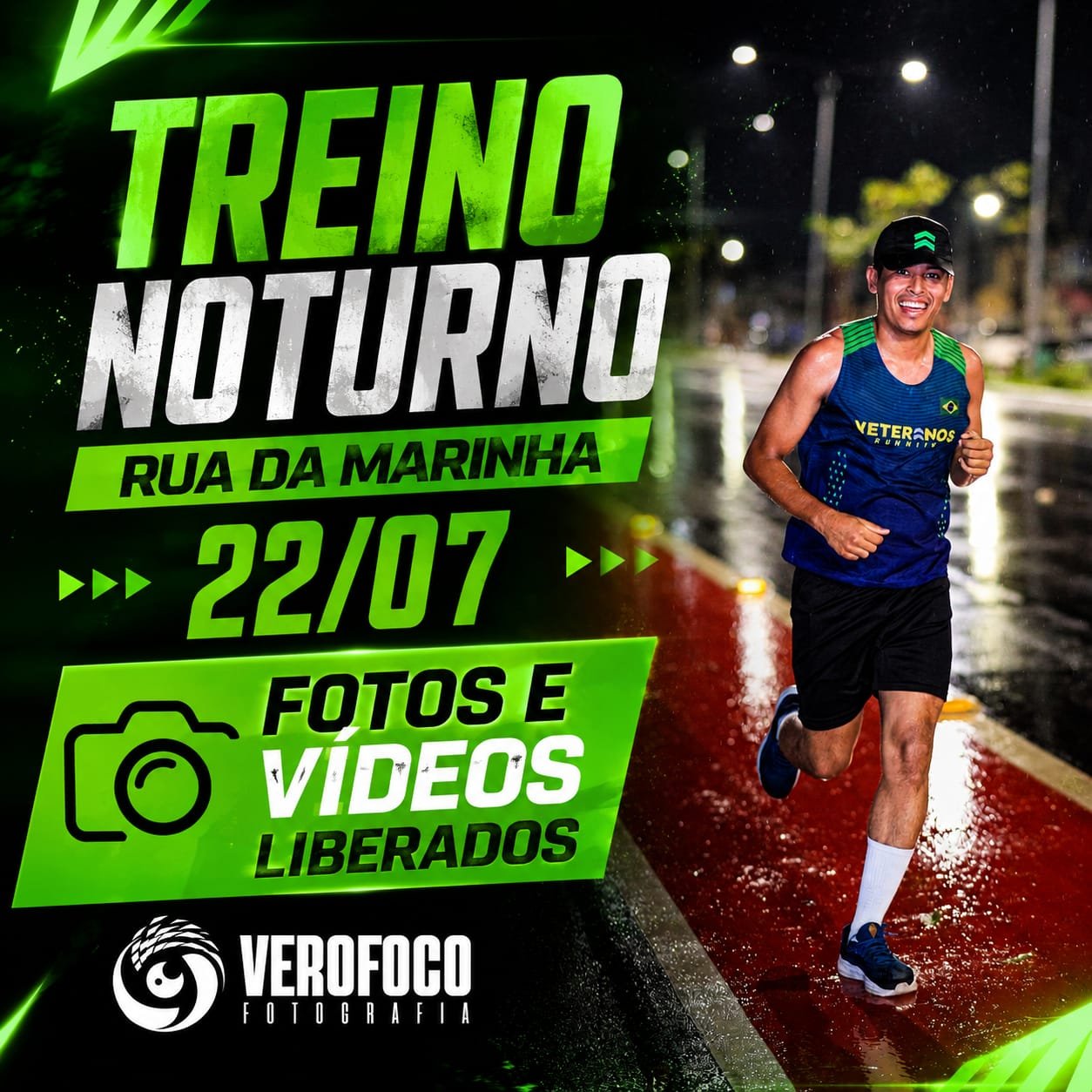 22/07 RUA DA MARINHA - TREINO NOTURNO