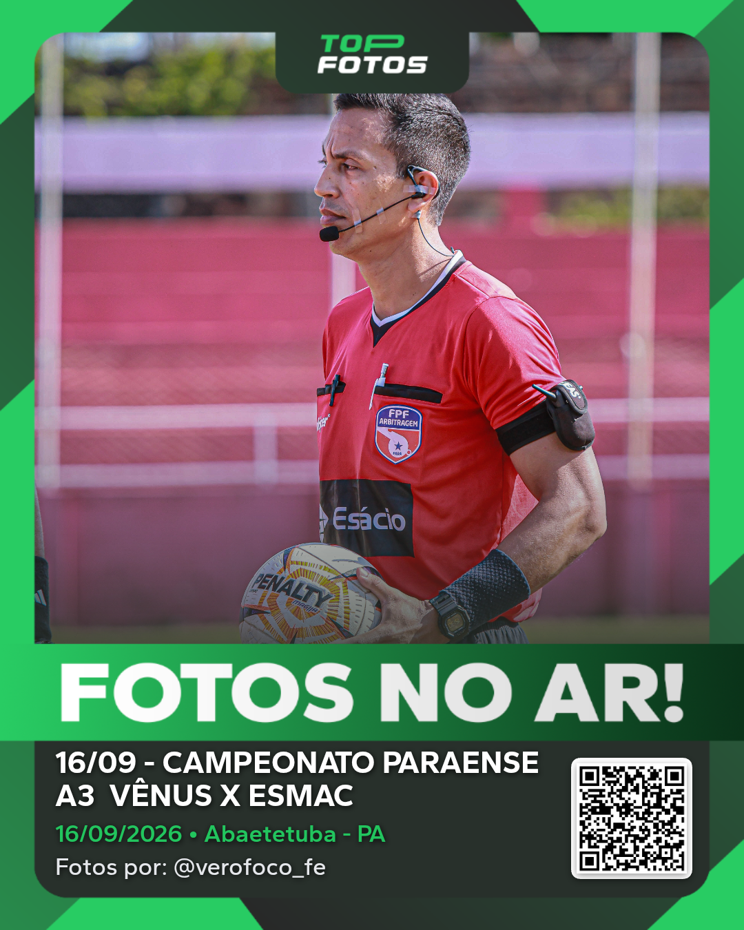 CAMPEONATO PARAENSE A3 - VÊNUS X ESMAC