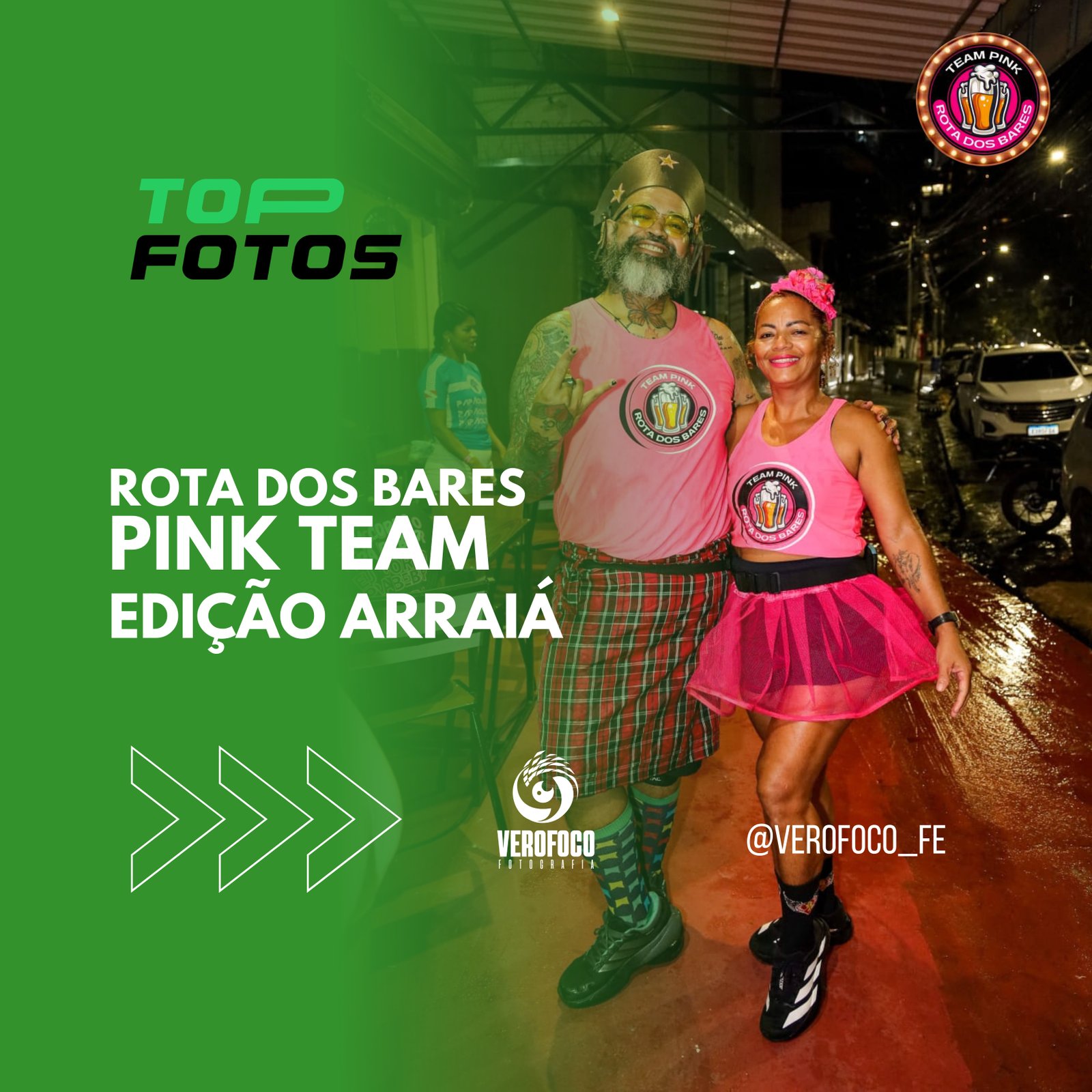 ROTA DOS BARES - PINK TEAM
