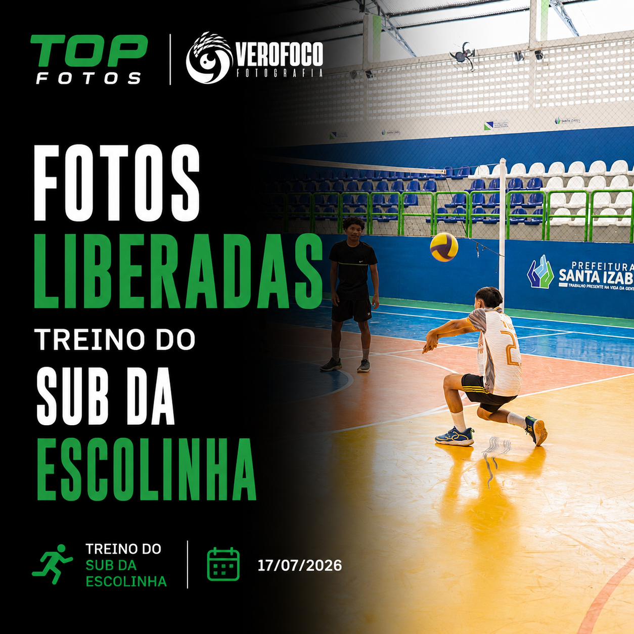 TREINO DO SUB DA ESCOLINHA
