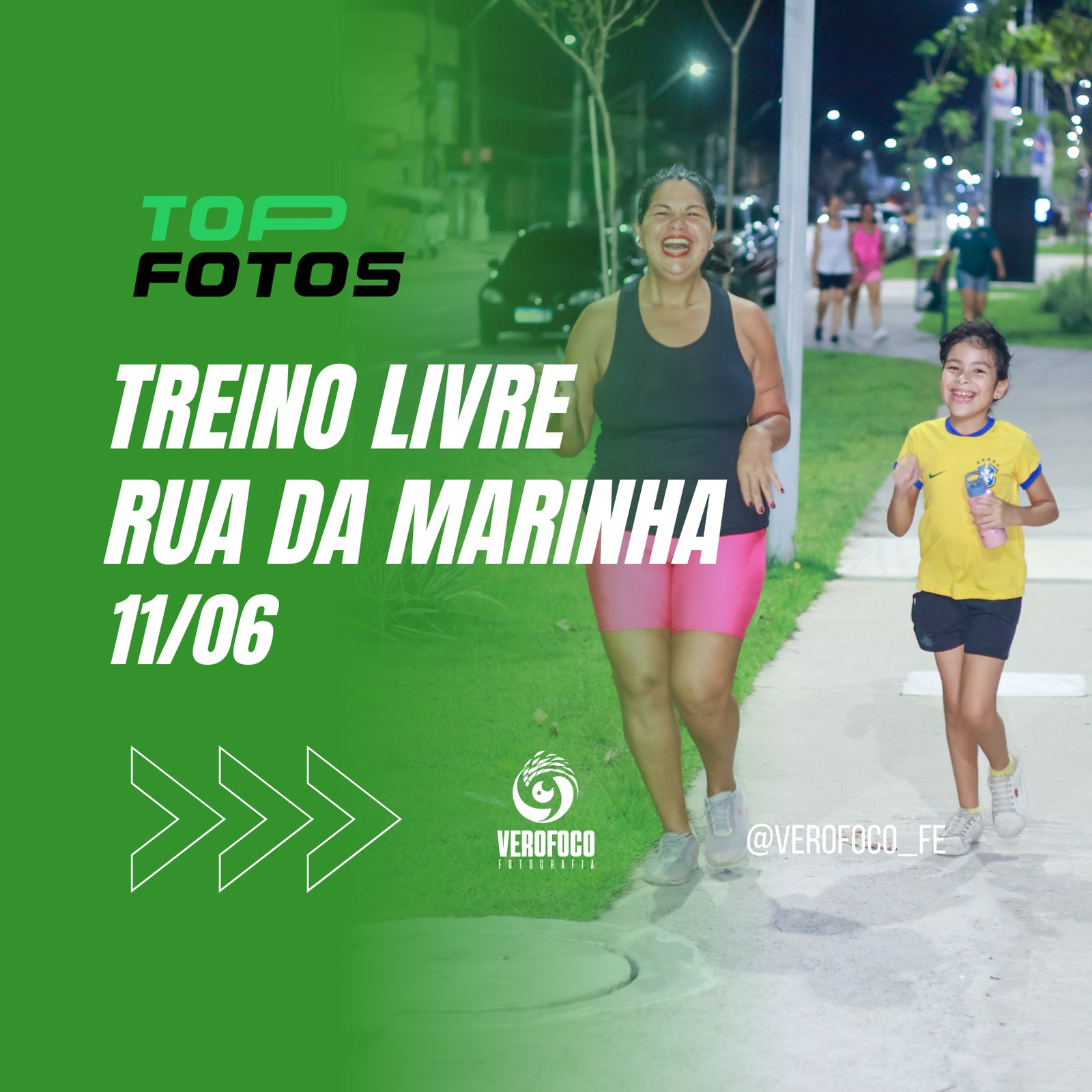 TREINO LIVRE - RUA DA MARINHA