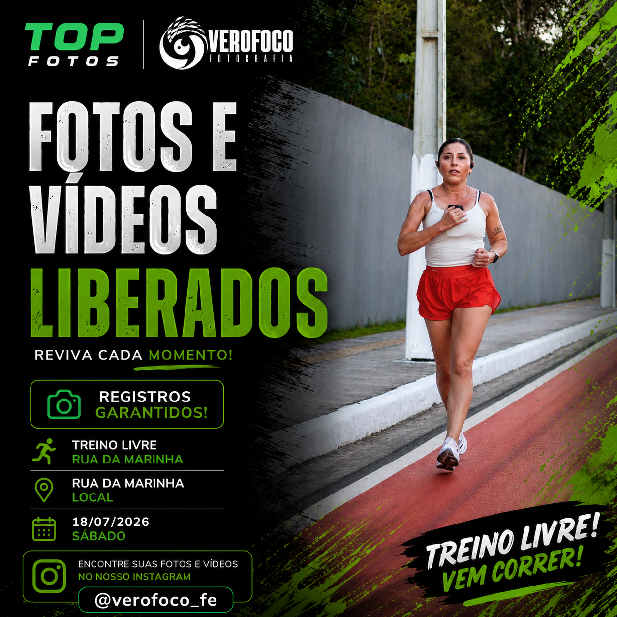 TREINO LIVRE - RUA DA MARINHA
