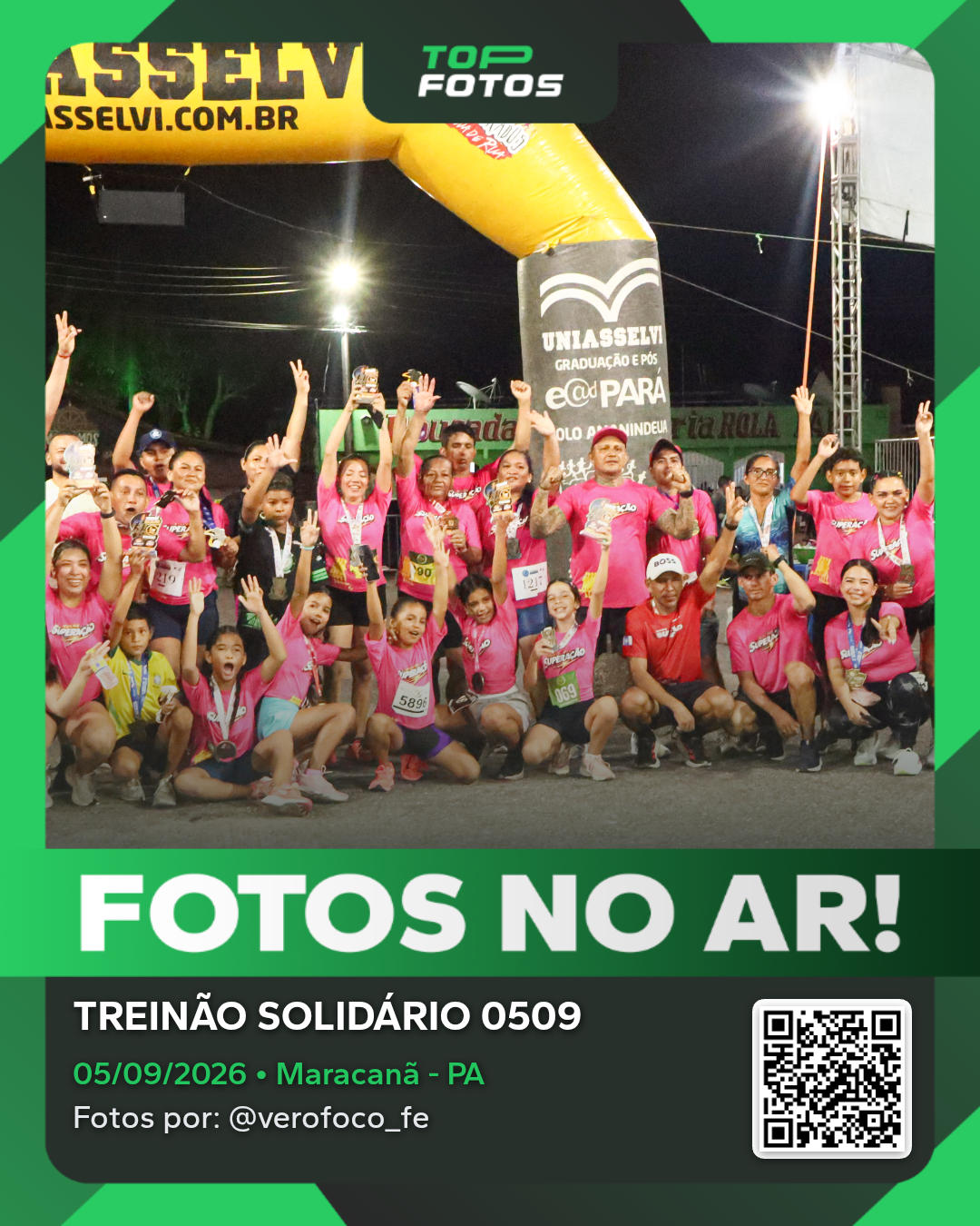 TREINO SOLIDÁRIO - MARACANÃ PA